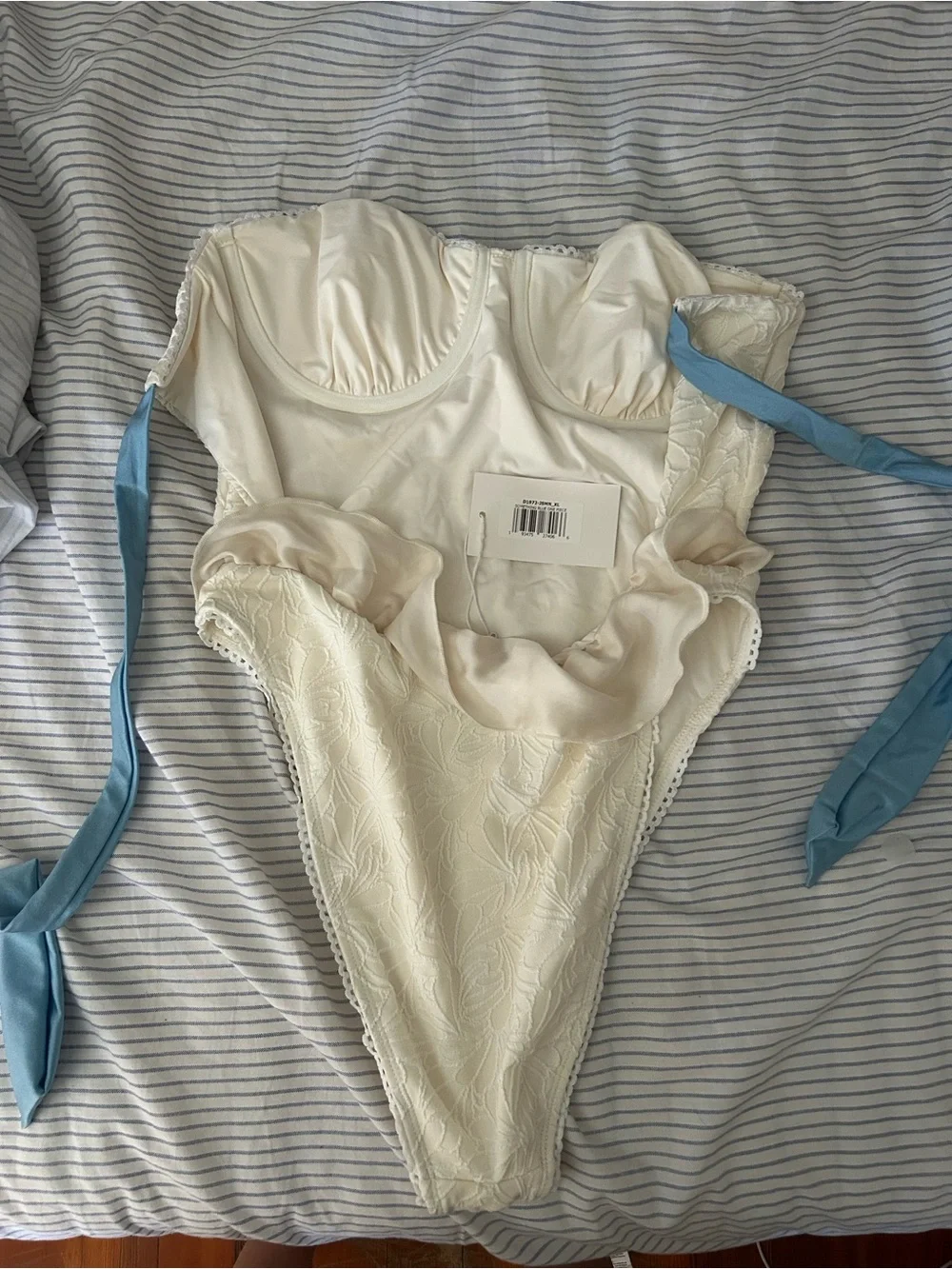 Never Worn Dippin Daisys Something Blue Super Cheeky One Piece